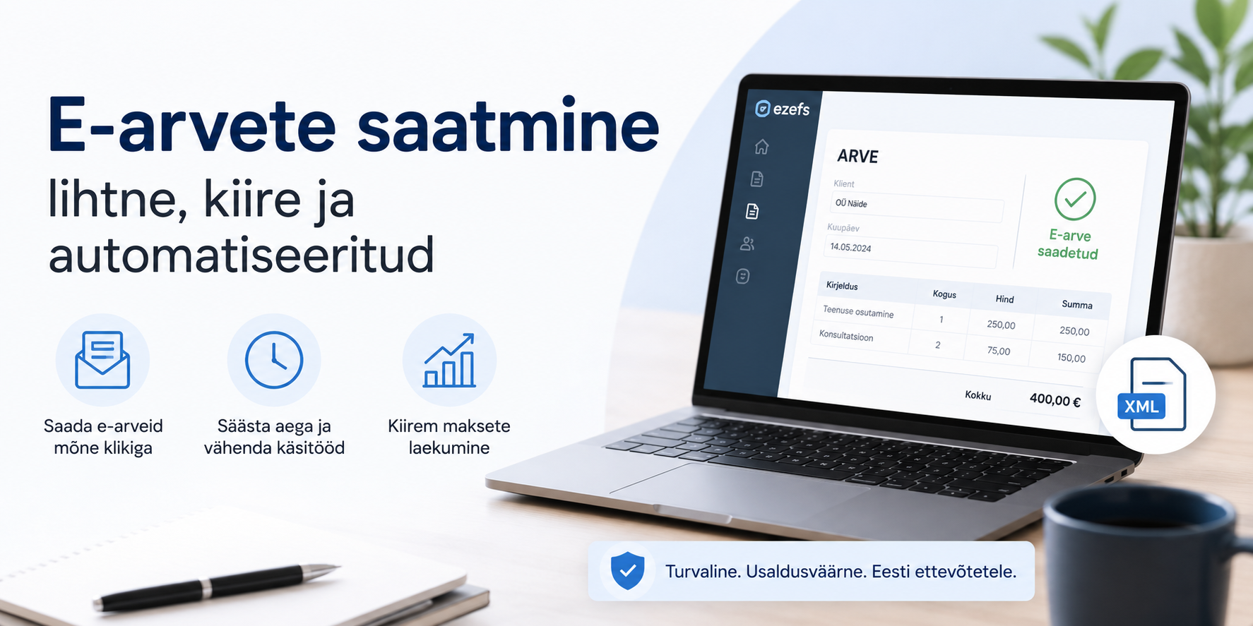 E-arvete saatmine ja arvete automatiseerimine Eestis – kuidas säästa aega ja vähendada käsitööd?